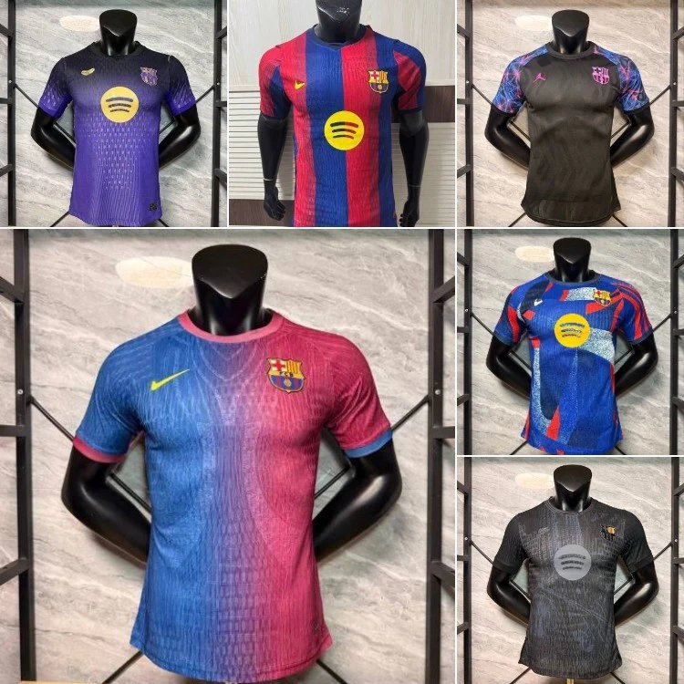 FC Barcelona 2024-25 Spotify Third Kit Sports Jerseys | 7756496046
