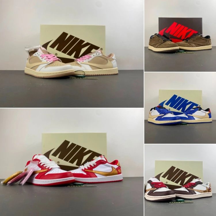 Nike Air Jordan 1 Low OG Travis Scott x Nike 'Cactus Jack' Sneakers [5 styles] | 7779597381
