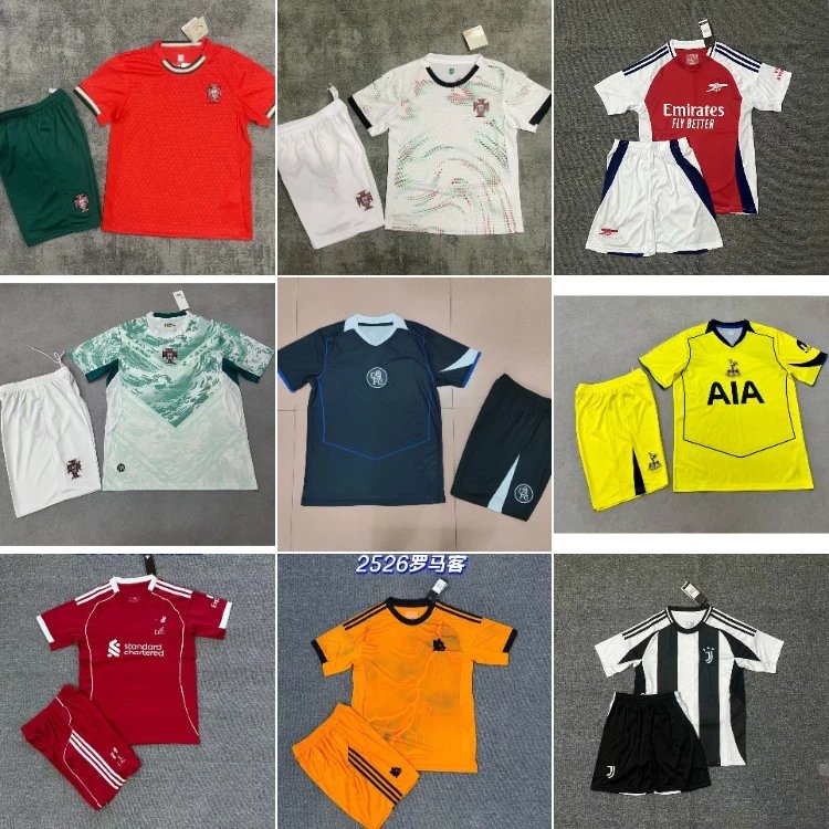 Various Football Club Replica Jerseys and Shorts Sets | 7754514820