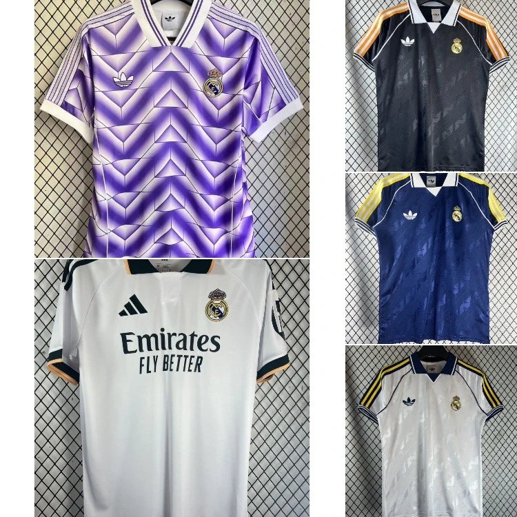 Adidas Real Madrid Retro Football Jerseys | 7753513789