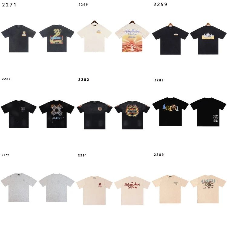 Amiri Graphic T-Shirt [20 styles] | 7779798709