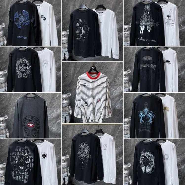 Chrome Hearts Long Sleeve T-Shirts [20 styles] | 7782812396
