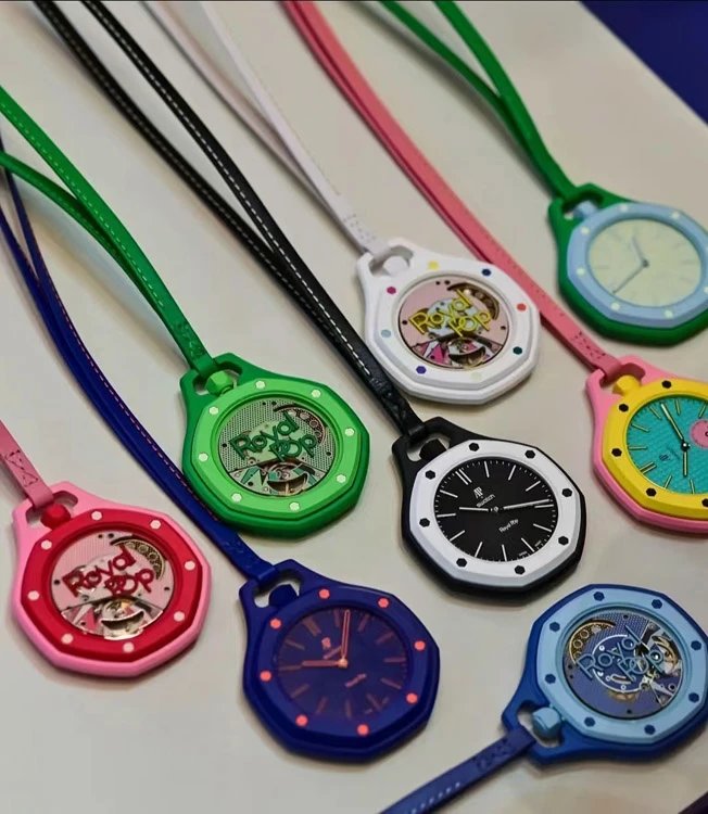 Swatch × Audemars Piguet Royal Pop Series Pocket Watch (Ceramic dial）[8 styles] | 7782735548