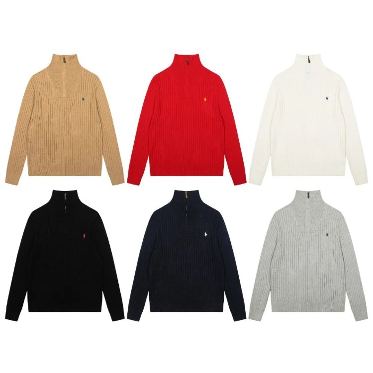 Polo Ralph Lauren Ribbed Quarter-Zip Sweater [6 styles] | 7754536388